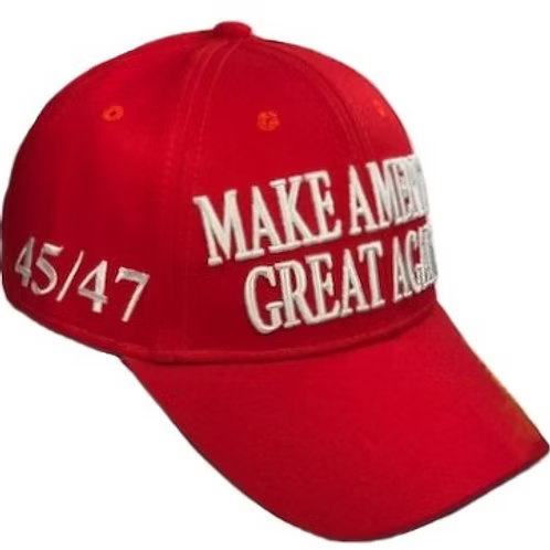 Trump Make America Great Again 45/47 Rally Cap